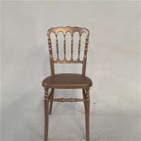 Factory popular stacking events resin wedding napoleon chair